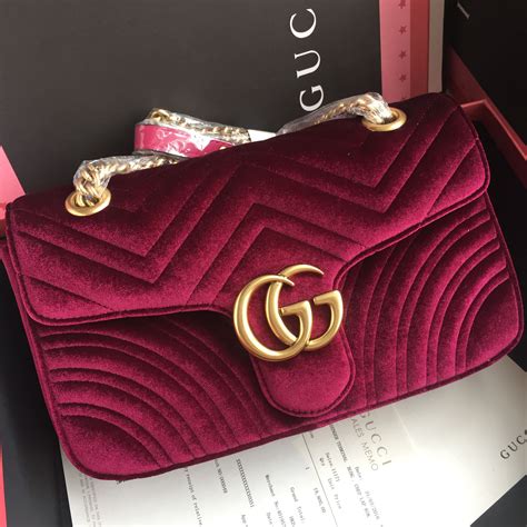 gucci marmont velvet replica|gucci marmont suede bag.